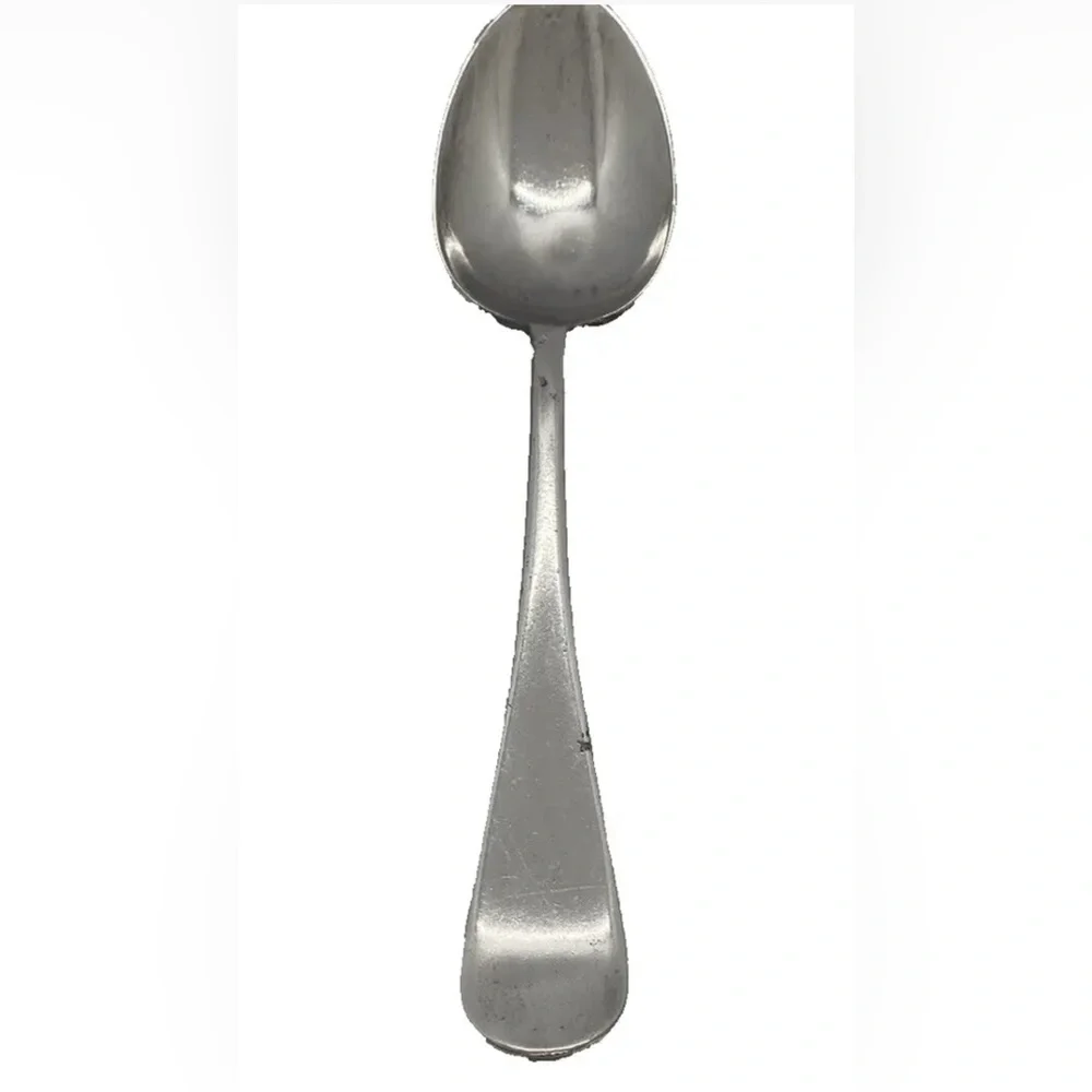 1850 Rogers & Bro 6” Silver Plate Teaspoon Windsor Pattern No Monogram Antique